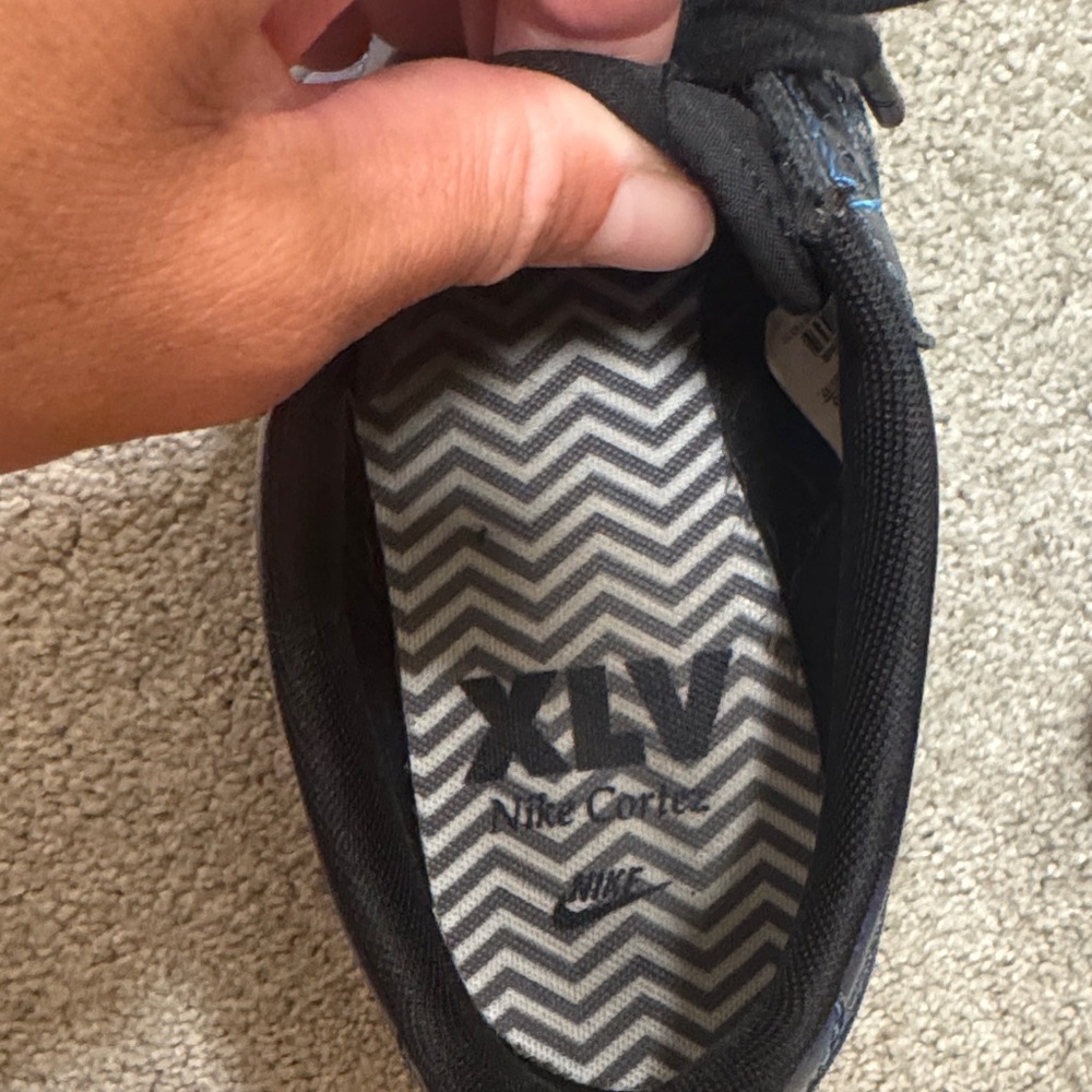 Nike Cortez Iridescent Blue Sneakers - Picture 13 of 15